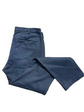 Mens Sartoria Rossi Chinos 52 / W36? Navy Cotton Twill