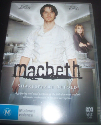 MacBeth - Shakespeare Retold (James Mcavoy) (Australia Region 4) DVD   Like New
