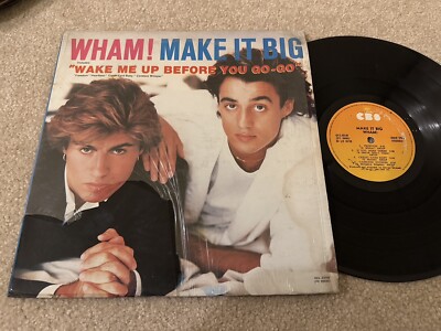 Wham 33 rpm Philippines 12'' LP EP Wake Me Up Before You Go Go