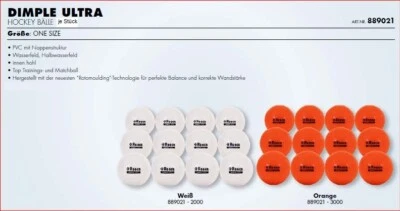 Reece Hockey Dimple Ultra 889021 Feldhockey Ball Training "Golfball-Optik" Field