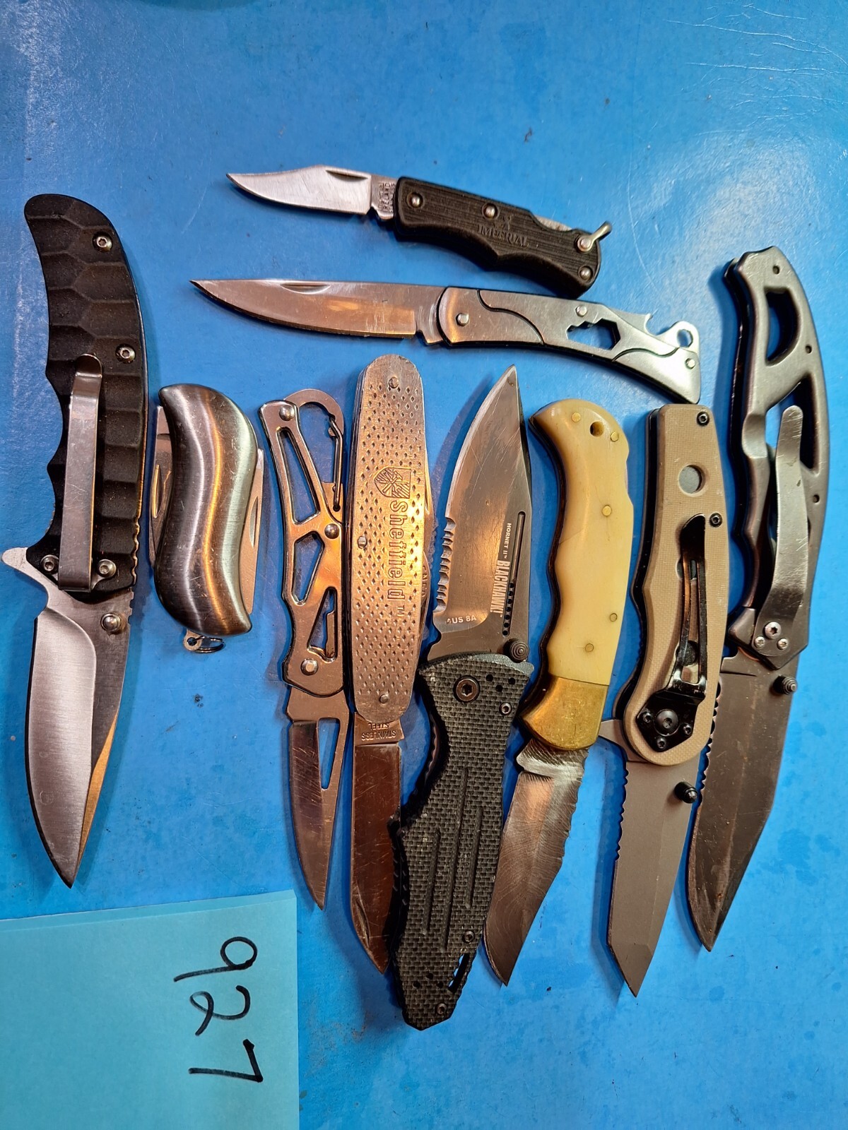 10 ASSORTED KNIVES AIRPORT CONFISCATION Loc 927 eBay