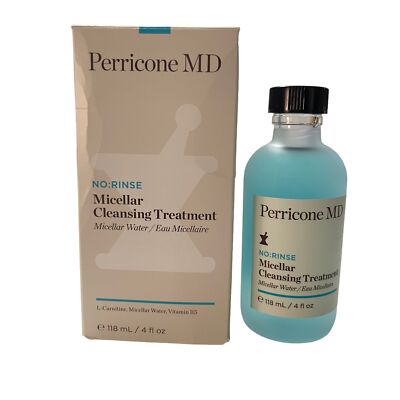 Perricone MD BNIB Hydrating Soothing No-Rinse Micellar Cleansing Treatment