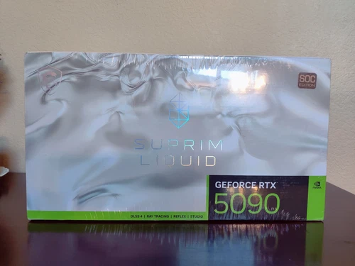🔥MSI GeForce RTX 5090 Suprim Liquid SOC Edition - Brand New - Ships Fast!