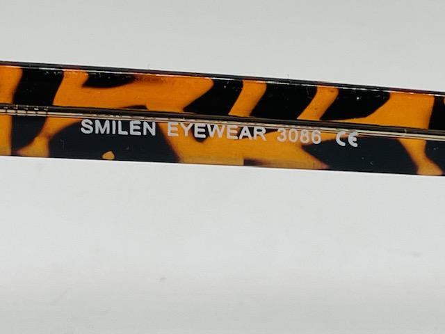 New Smilen Eyewear\'s 2000 & Beyond 3086 Tortoise & Blue Eyeglasses 55/18/145 New Smilen Eyewear main image 2