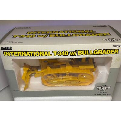 Ertl International T-340 w/Bullgrader, Diecast 1/16