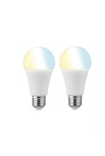 2X Smart Home E27 LED Light Bulb Zigbee, Hey and Google Compatible