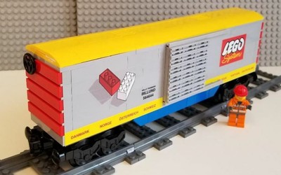 lego train boxcar
