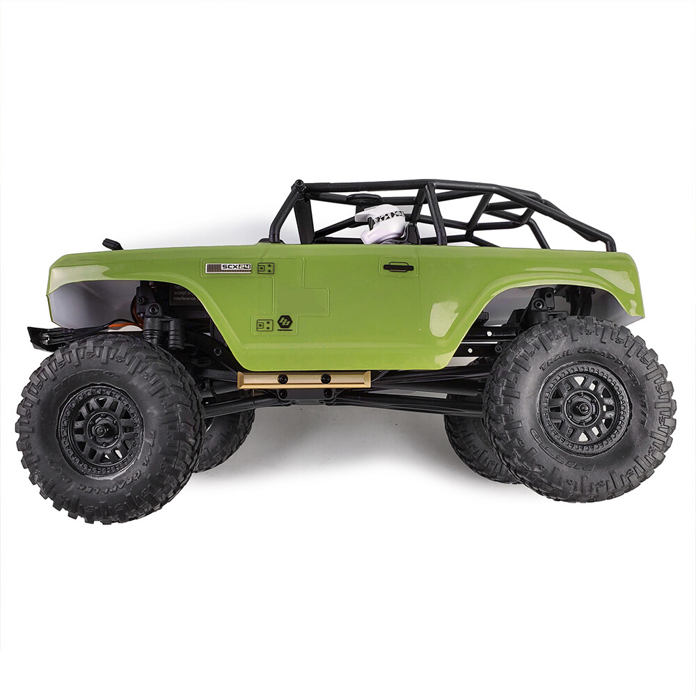 Brass Boulder Bars Rails Skid Plate Protector For 1/24 Axial SCX24 90081 RC Car