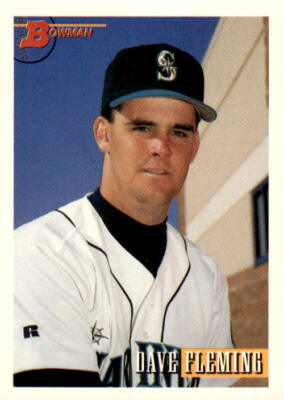 1993 Bowman #487 Dave Fleming Seattle Mariners | eBay