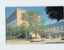 Postcard Burge Residence Hall University of Iowa Iowa City Iowa USA
