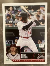 2024 Choice Noah Miller Great Lakes Loons Team Card Dodgers
