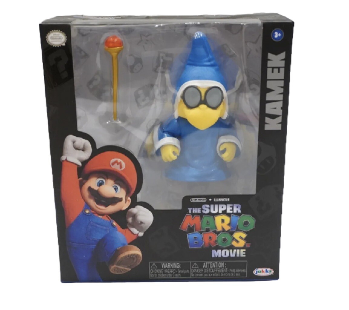 Super Mario Bros. Movie Kamek Nintendo Jakks Pacific 5 inch Action