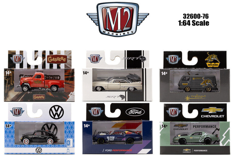 M2 Machines 1/64 1953 VOLKSWAGEN BEETLE USA Diecast Model Car