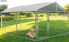 VUYUYU Metal Dog Cage Kennel Outdoor Playpen Exercise Fence Play Large Pen Run
