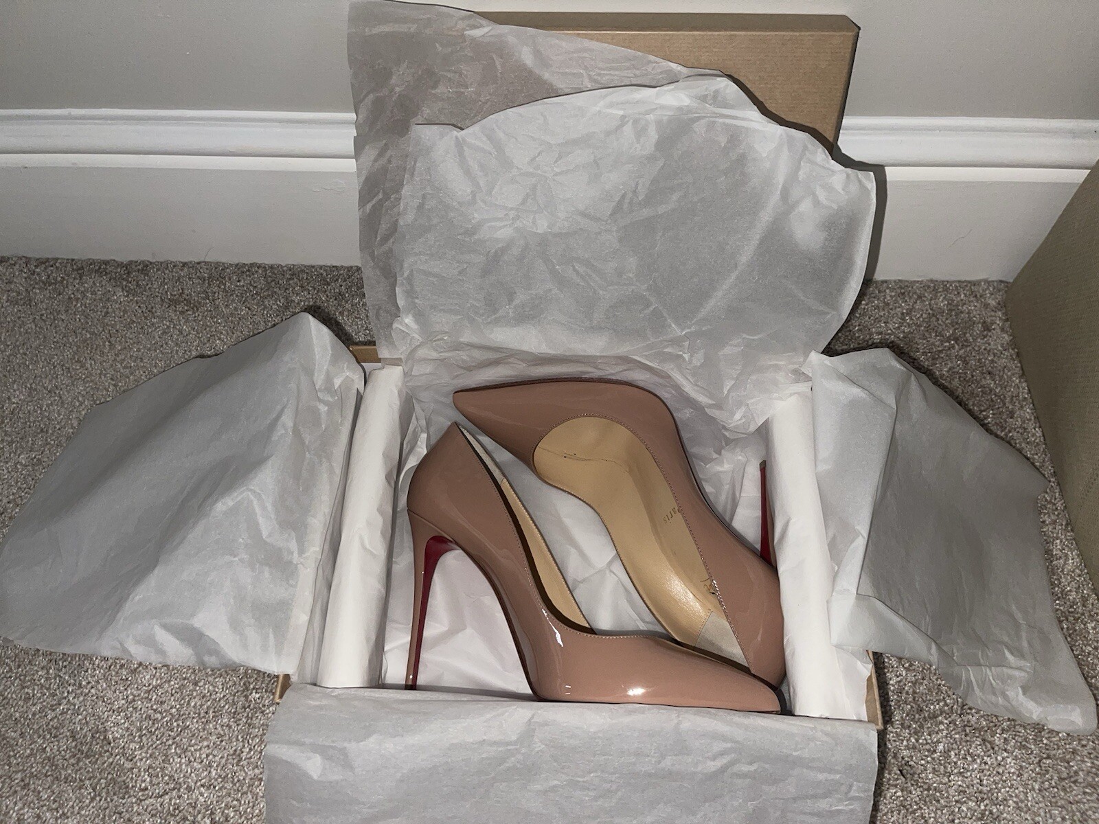 Christian Louboutin Pigalle follies 100mm Excellent condition