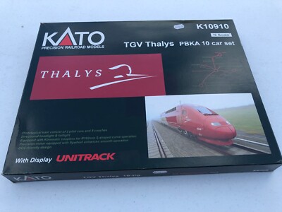 N SCALE KATO K10910 Thalys PBKA - 10 Car Train Set | eBay