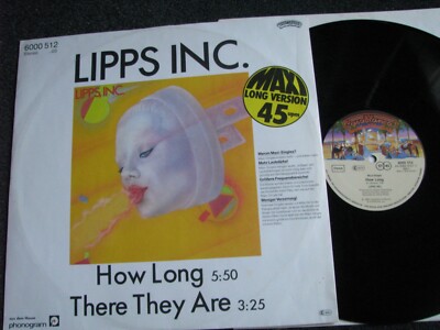 Lipps Inc.-How Long 12 inch Maxi LP-1980 Germany-Casablanca Records-6000 512