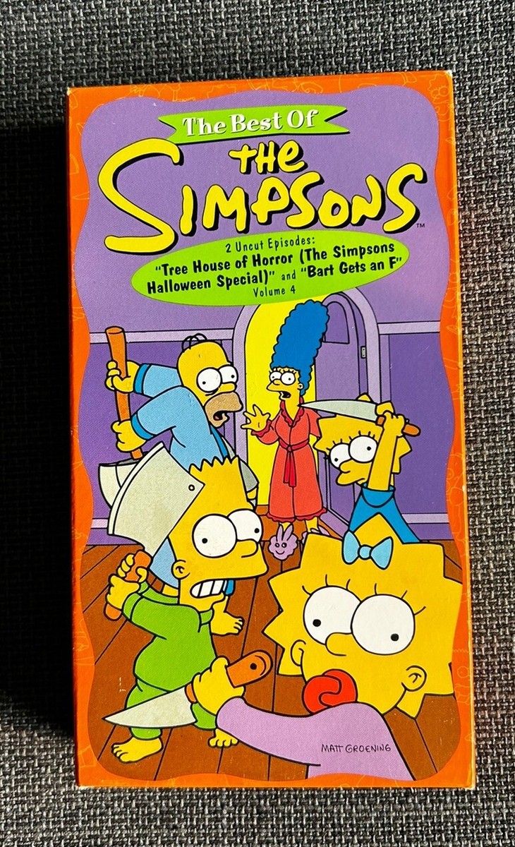 The Best of the Simpsons - V. 4 (VHS, 1998) for sale online