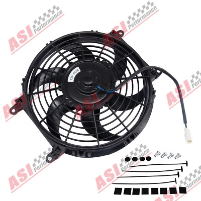 ASI PERFORMANCE Ventilateur Extra Plat 254mm 10" Universel 90W Ventilo Type Spal pour Radiateur