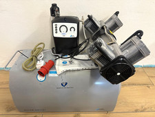 D&uuml;rr Dental Quattro Tandem Kompressor mit Aggregat Zahntechnik Werkstatt #1030