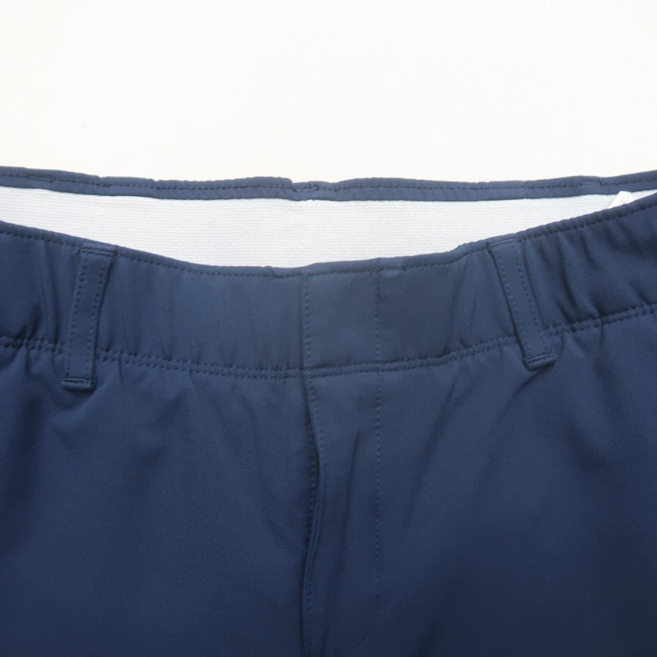 Pantalones Cortos Chinos de Golf Under Armour para Mujer Talla 0 Azul Cintura Elástica Rendimiento Foto 2 de 4
