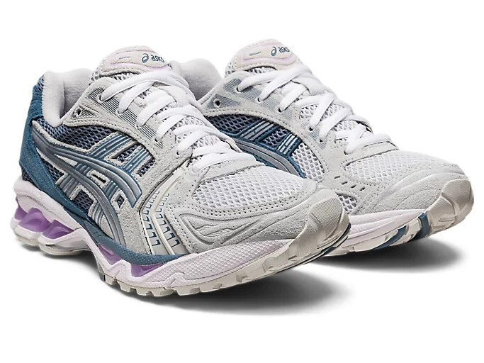 Wmns Asics Asics Kayano 26 Glacier Grey Running Shoes ASICS GEL