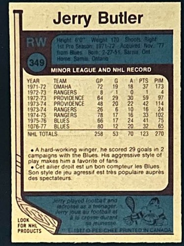 AUTOGRAPHED 1977-78 O-PEE-CHEE HOCKEY CARDS YOU SELECT GROUP 2 (SOME NOT SIGNED) - Bild 196 von 284