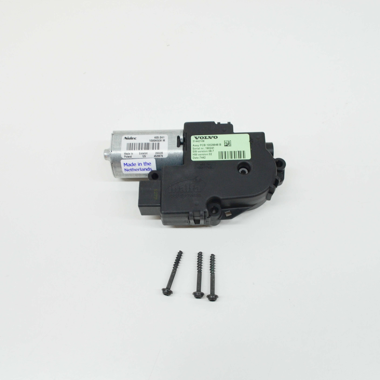 VOLVO XC60 MK1 Sun Roof Electrical Motor 31442109 NEW GENUINE eBay