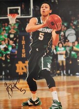 Bryn Forbes Signed 8x10 Michigan State Spartans NBA Champion Milwaukee Bucks 🏆