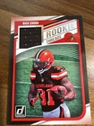 Nick Chubb 2018 Donruss Rookie Threads Relic Red Foil #8 RC Jersey Browns Texans