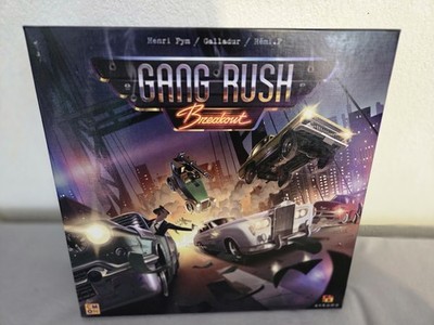 Gang Rush Breakout - cmon Brettspiel Top + Zustand 2016 Ankama