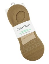 Calvin Klein Chaussettes Hautes Pour Hommes OS Caramel Marron Bio 2 Paires