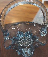 Fenton? Turquoise Mini  Basket