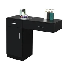 Styling Station Barber Cabinet Salon Station MDF Lockable Beauty Spa Equipment