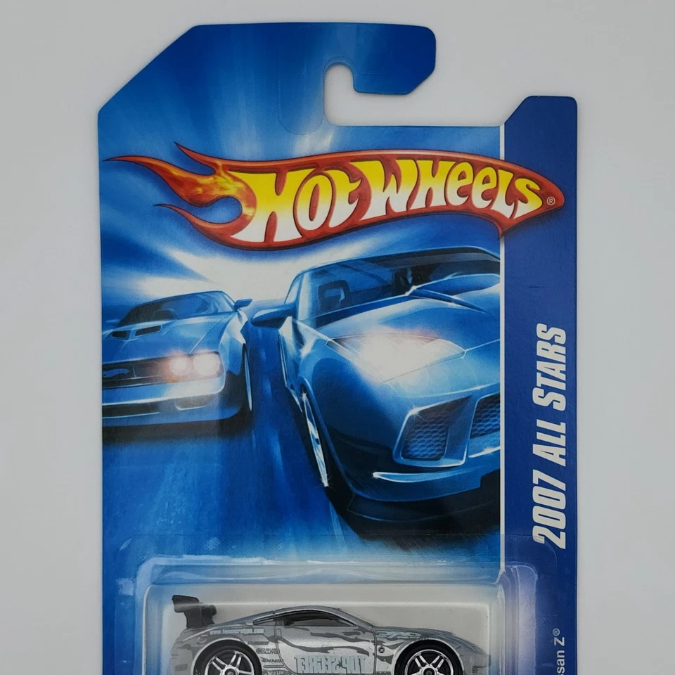 2007 风火轮 #152 All Stars 日产 Z 银色 'Top Secret' — 第 3/4 张图片