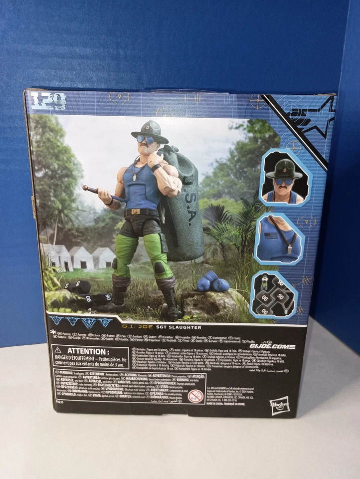 Hasbro GI Joe Classified #129 Mad Marauders Sergeant Slaughter 6" Action Figure - Image 2 of 2