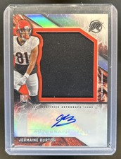 2024 Topps Resurgence Jermaine Burton Rookie Patch Auto RC #RPA-JBU Bengals