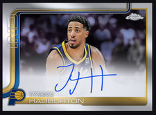 2025-26 Topps NBA Collect Topps Chrome Tyrese Haliburton Auto. Pacers. DIGITAL