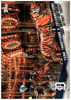 2019 Topps Opening Day #TTC-WF Tiger Merry-Go-Round Team Traditions