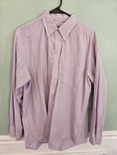 Club Room Mens Regular-fit Button Up Dress Shirt pink 16.5
