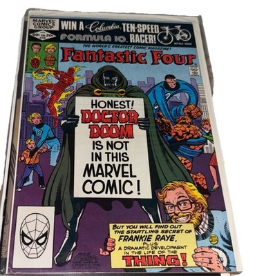 1981 Fantastic Four #238 Raw John Byrne Cover Origin of Frankie Raye Vf