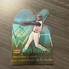2001 Fleer Genuine High Interest Ken Griffey Jr  #13 reds!