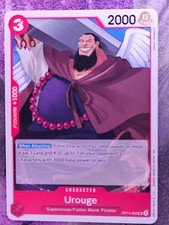 Urouge OP14-002 Uncommon The Azure Sea's Seven Release Event Cards One Piece NM