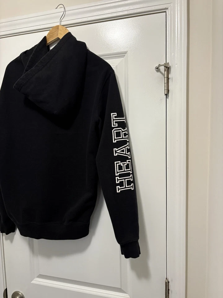 Sudadera con Capucha Negra Billionaire Boys Club BBC Heart Mind Talla Mediana Foto 4 de 4