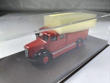 T493 BREKINA 1:87 HO LKW MERCEDES BENZ Nr 4020 FEUERWEHR TLF OVP Hauber