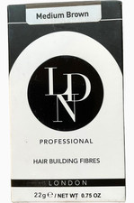 Professional Hair Building Fibers London LDN - 0.75 oz - Medium Brown