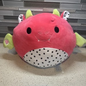 New Build A Bear Workshop Skoosherz Dragon Fruit Plush Stuffed Squishy Toy