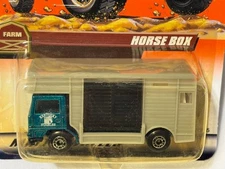 Matchbox #87 Horse Box Truck, Blue, 1/64, NIB