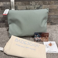 BADESOFA Luxury Bath Sauna Seat Cushion Green 20X16 NEW IN BOX