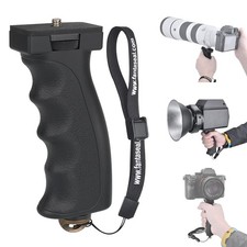 Universal Ergonomic DSLR Mirrorless Improved Pistol Style Grip, Camera Grip